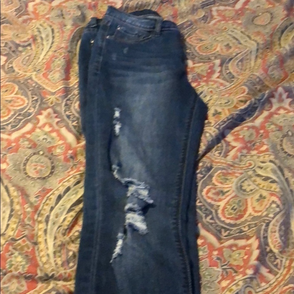 Kensie ankle jeans size 0/25 - Picture 2 of 6